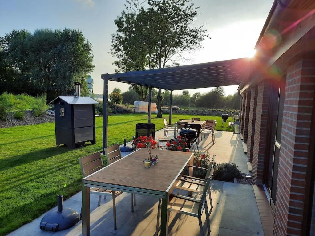 Ferienwohnung Sonnenaufgangsgenuss Harriersand Schwanewede 외부 사진